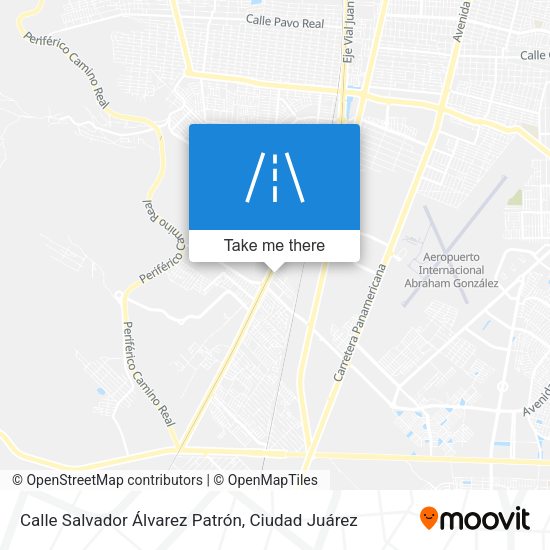 Calle Salvador Álvarez Patrón map