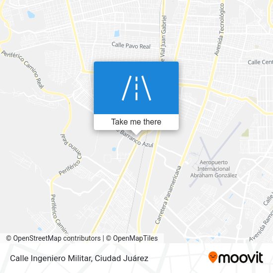 Mapa de Calle Ingeniero Militar