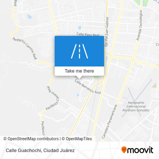 Mapa de Calle Guachochi