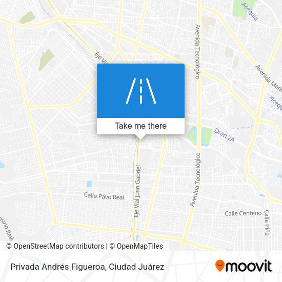 Privada Andrés Figueroa map