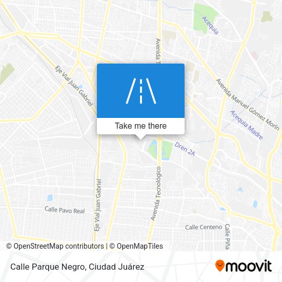 Calle Parque Negro map
