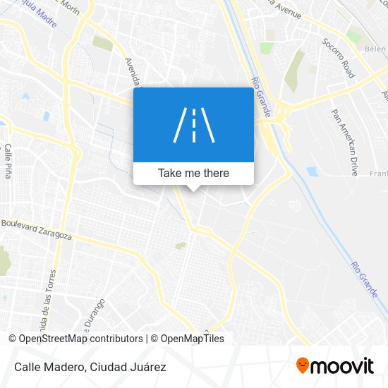 Calle Madero map