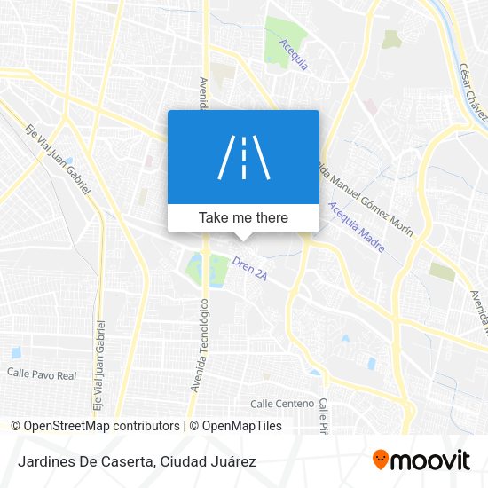 Mapa de Jardines De Caserta