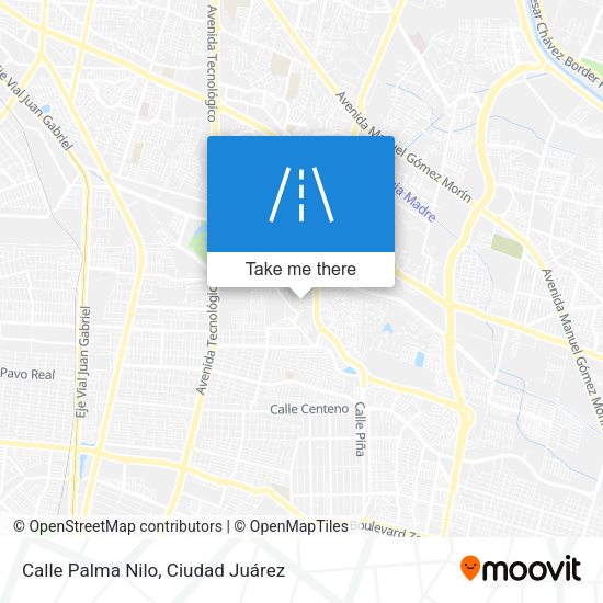 Calle Palma Nilo map