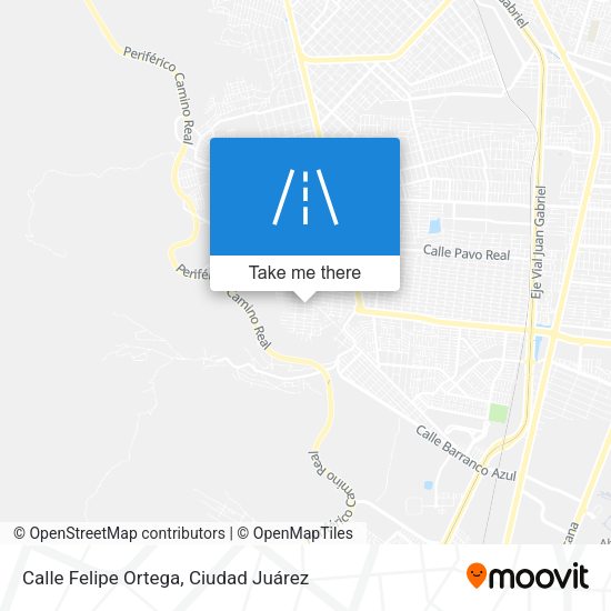 Calle Felipe Ortega map