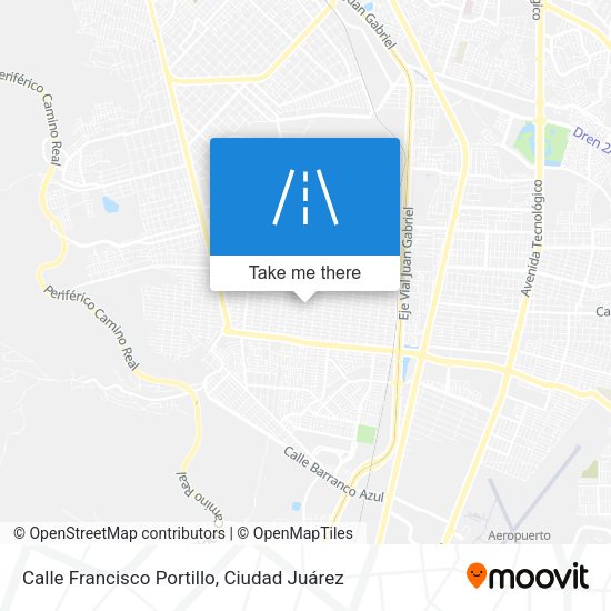 Calle Francisco Portillo map