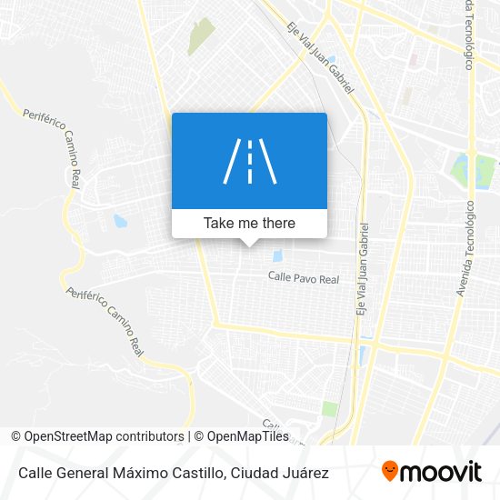 Calle General Máximo Castillo map