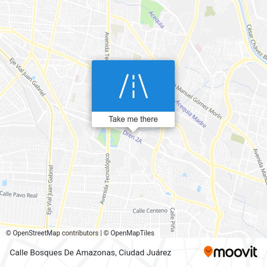 Calle Bosques De Amazonas map
