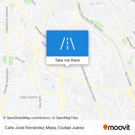 Calle José Fernández Mejía map