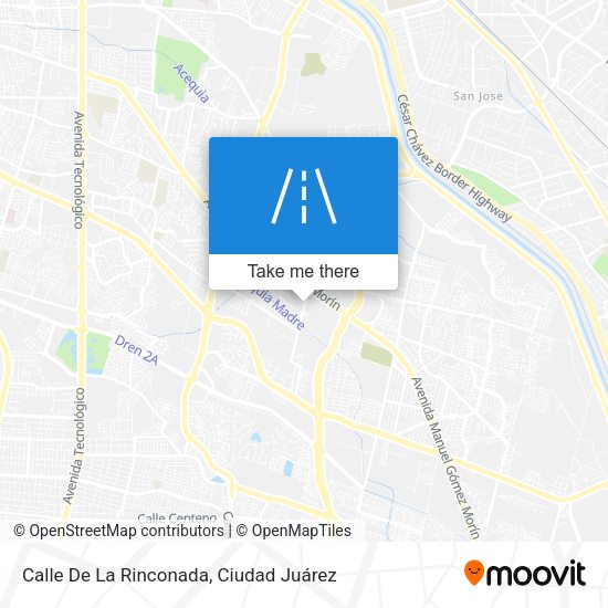 Calle De La Rinconada map