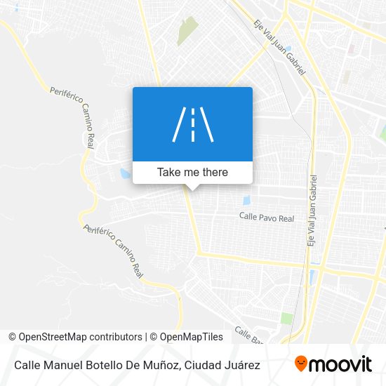 Mapa de Calle Manuel Botello De Muñoz