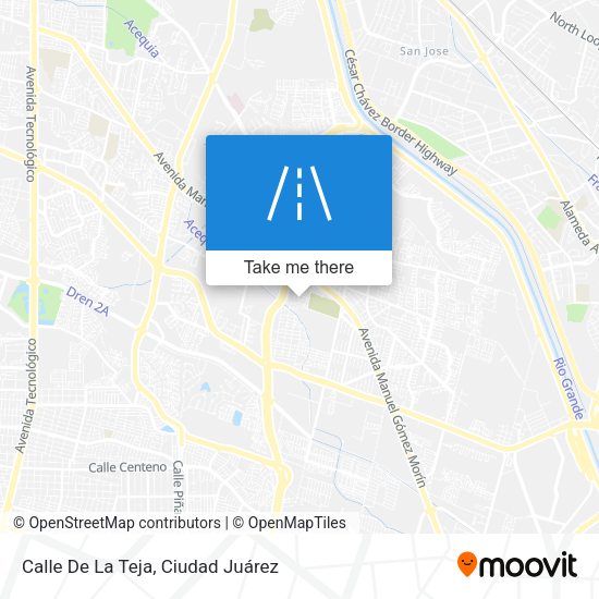 Calle De La Teja map