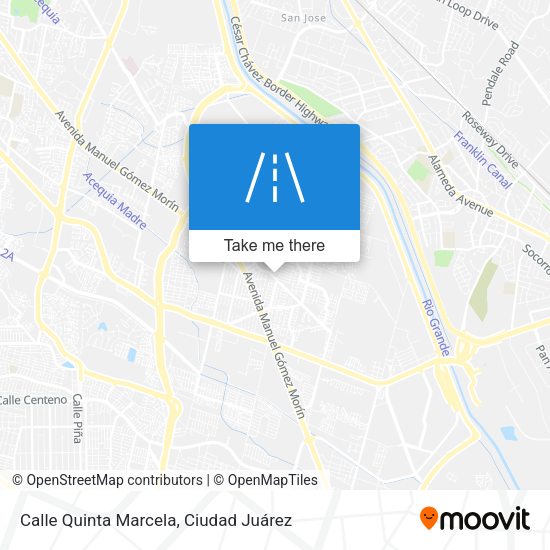 Calle Quinta Marcela map
