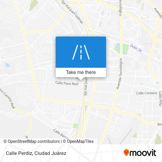 Calle Perdiz map