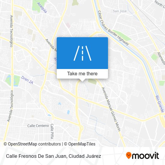 Calle Fresnos De San Juan map
