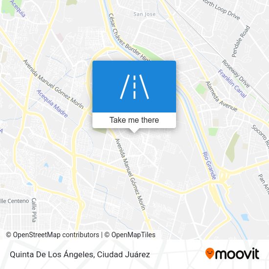 Quinta De Los Ángeles map