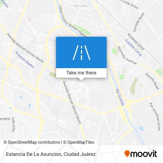 Estancia De La Asuncion map