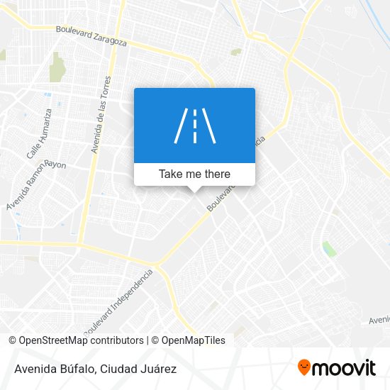 Avenida Búfalo map