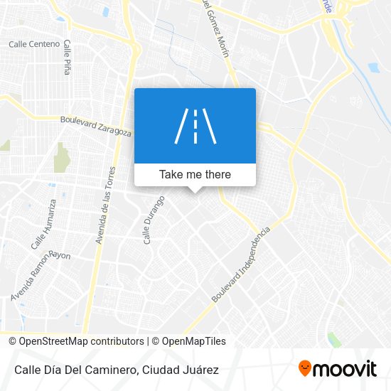 Calle Día Del Caminero map