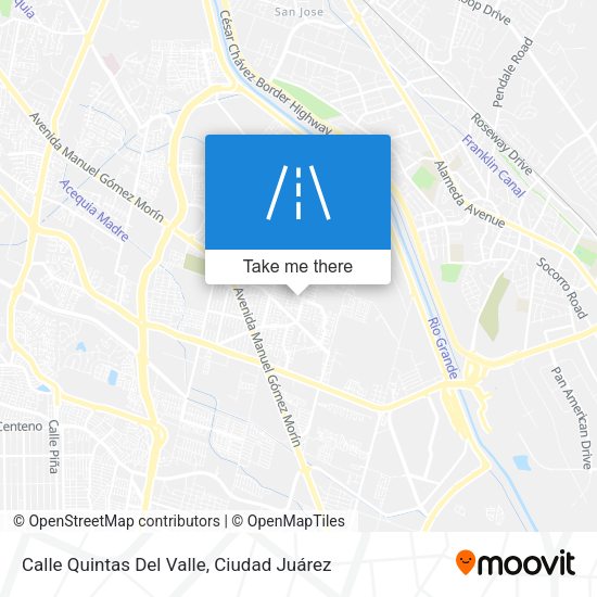 Calle Quintas Del Valle map