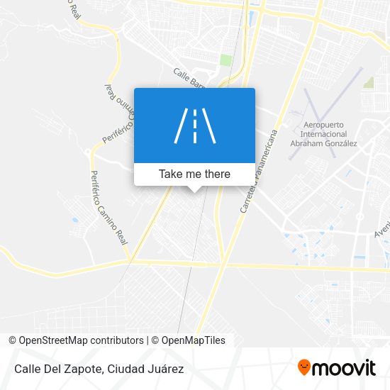 Calle Del Zapote map