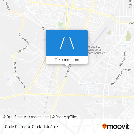 Mapa de Calle Floresta