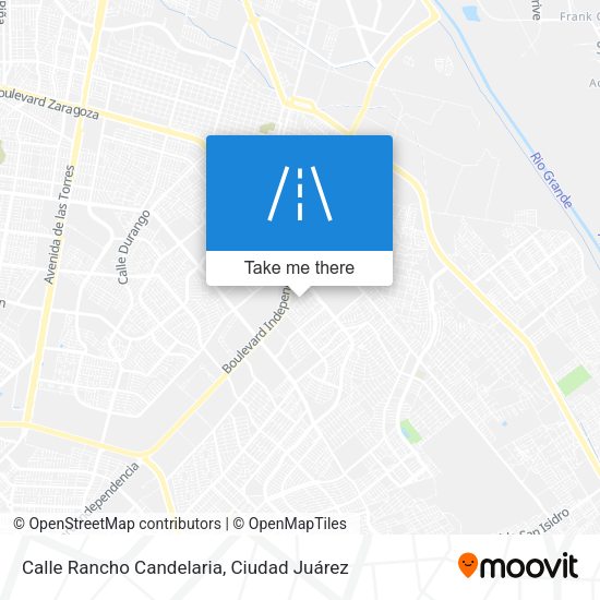 Calle Rancho Candelaria map