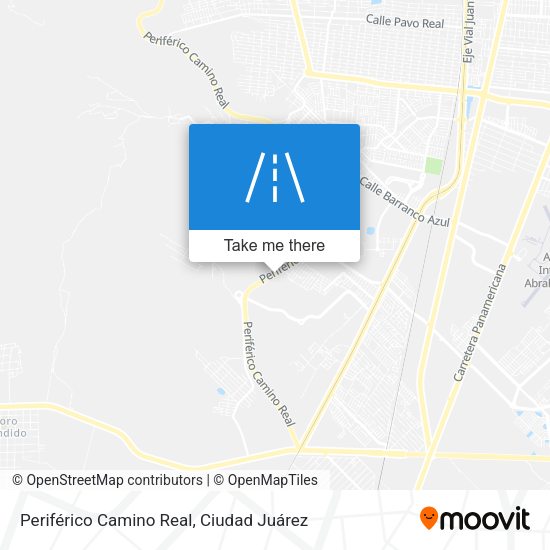 Periférico Camino Real map
