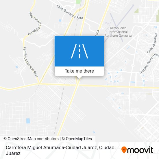 Carretera Miguel Ahumada-Ciudad Juárez map