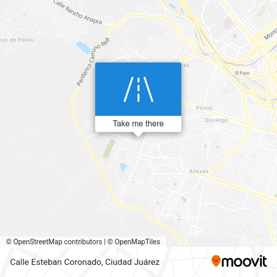 Calle Esteban Coronado map