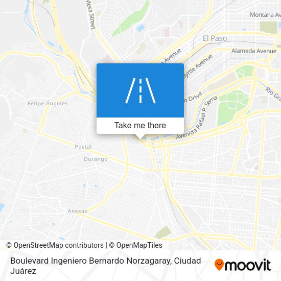 Mapa de Boulevard Ingeniero Bernardo Norzagaray