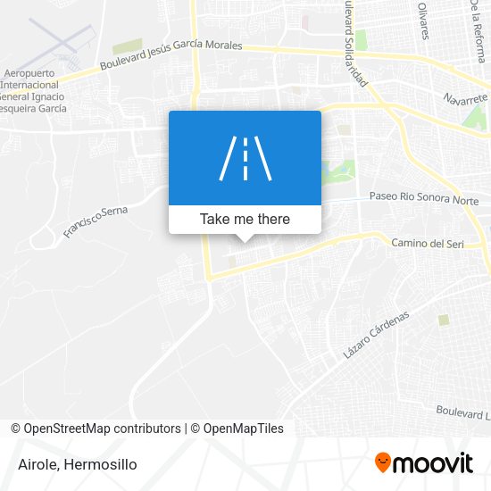 Mapa de Airole