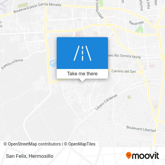 Mapa de San Felix