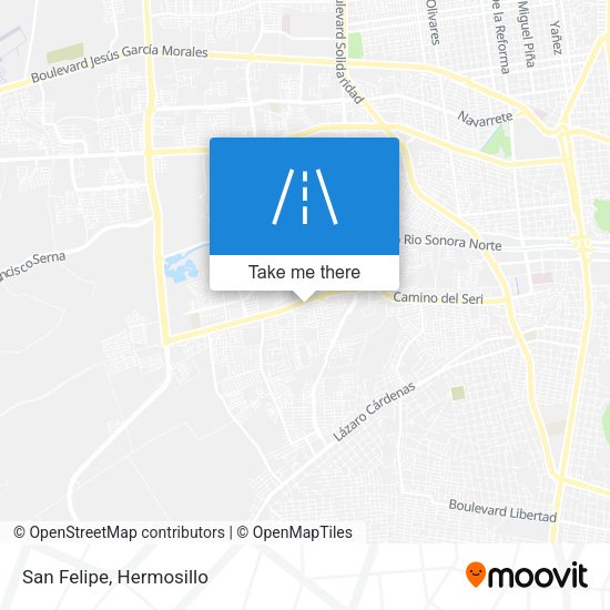 Mapa de San Felipe