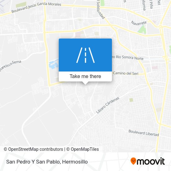 Mapa de San Pedro Y San Pablo