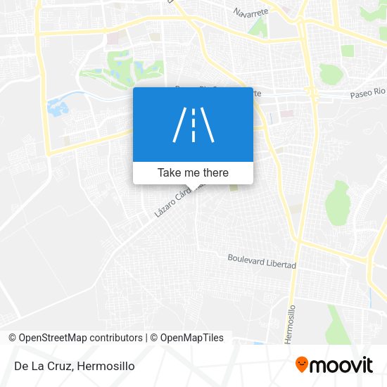 Mapa de De La Cruz
