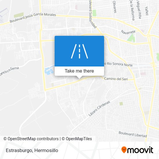 Mapa de Estrasburgo