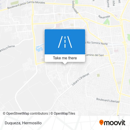 Mapa de Duqueza