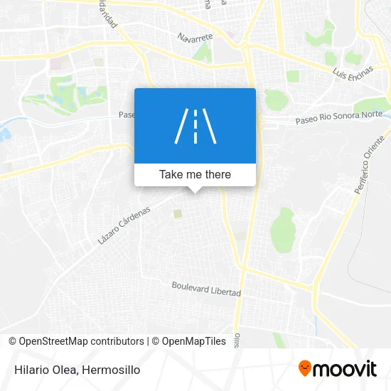 Hilario Olea map