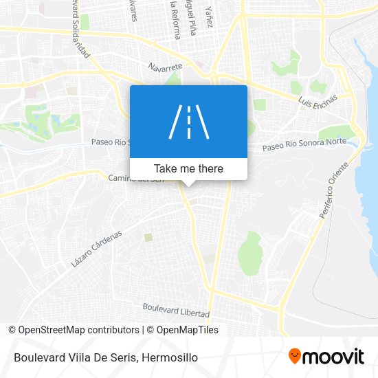 Boulevard Viila De Seris map