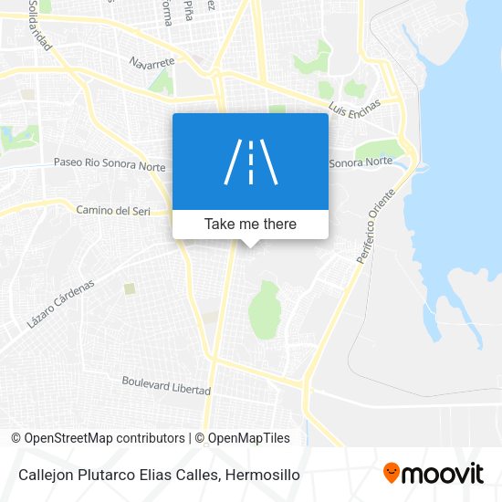 Mapa de Callejon Plutarco Elias Calles