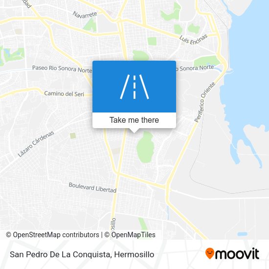 San Pedro De La Conquista map