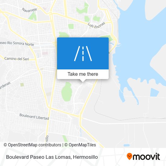 Mapa de Boulevard Paseo Las Lomas