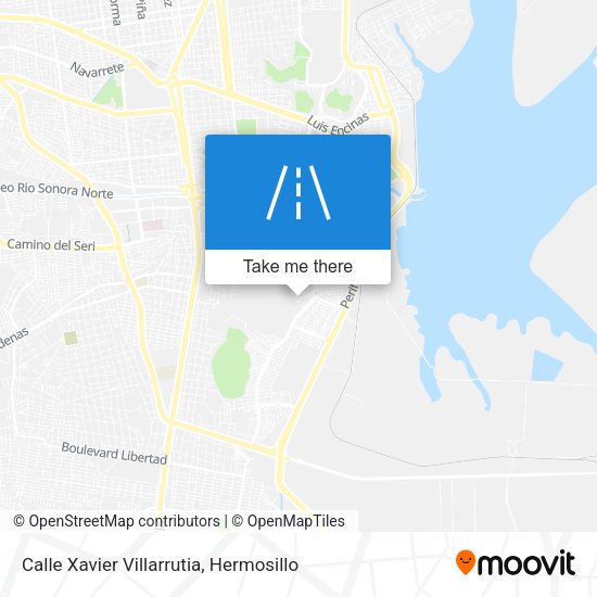 Calle Xavier Villarrutia map