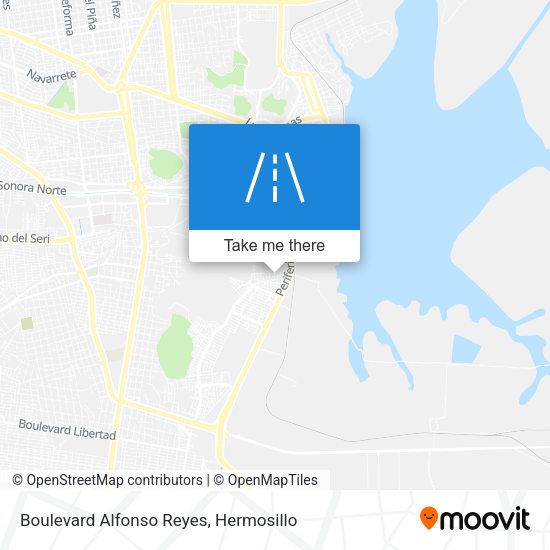 Mapa de Boulevard Alfonso Reyes