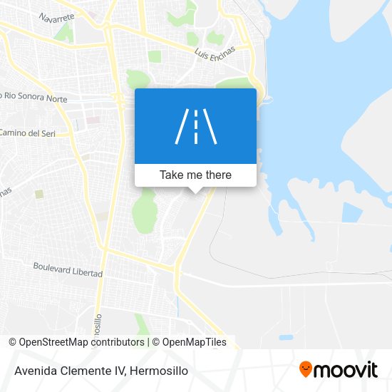 Avenida Clemente IV map