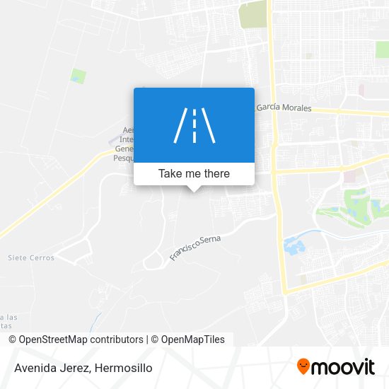 Mapa de Avenida Jerez