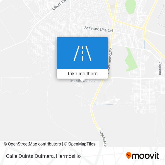Calle Quinta Quimera map
