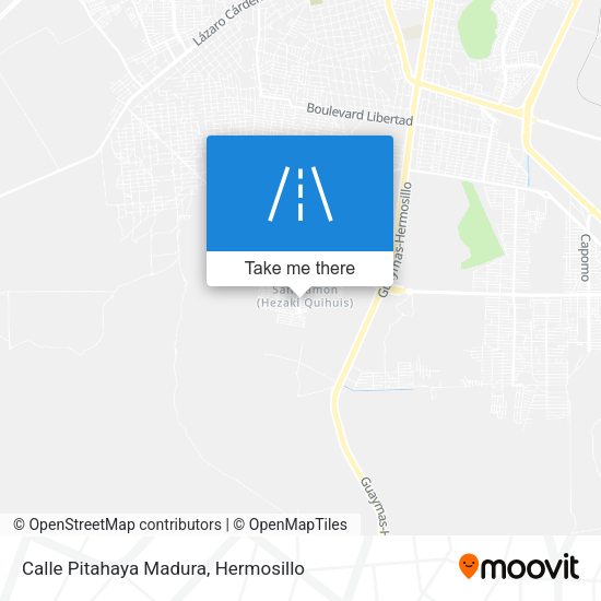 Calle Pitahaya Madura map