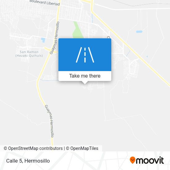 Mapa de Calle 5